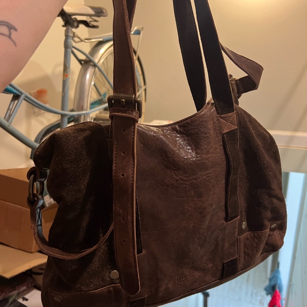 Hammitt Rich Brown Leather Bag - Picture 2 of 5
